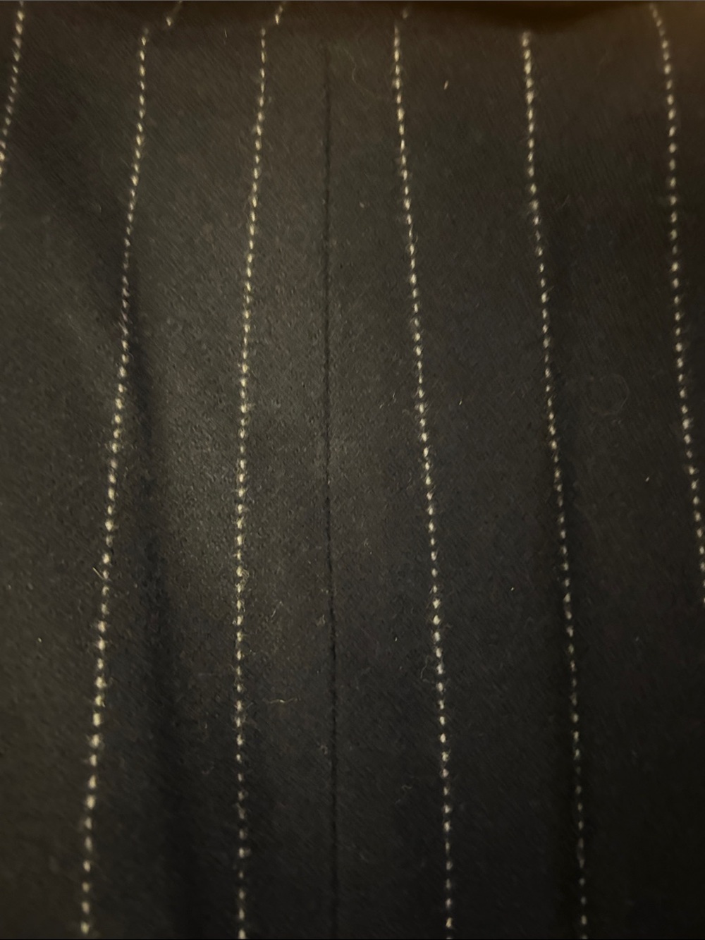 NWT doen heirloom ducci blazer wool navy Marianne pinstripe large - Picture 11 of 11